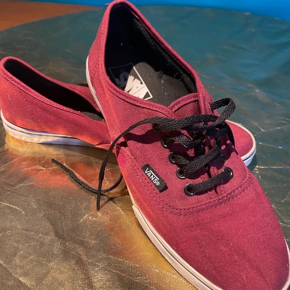 Burgundy Vans - Picture 2 of 2